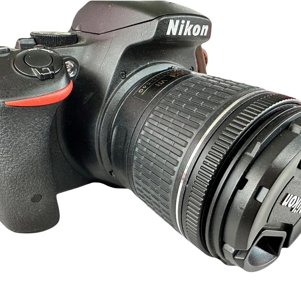Nikon D5500 with 3 lenses, accessories and bag